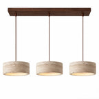 Pendant Lamp Natural Travertine Soft Ambient Glow