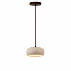Pendant Lamp Natural Travertine Soft Ambient Glow