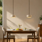 Pendant Lamp Natural Travertine Soft Ambient Glow