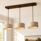 Pendant Lamp Natural Travertine Soft Ambient Glow