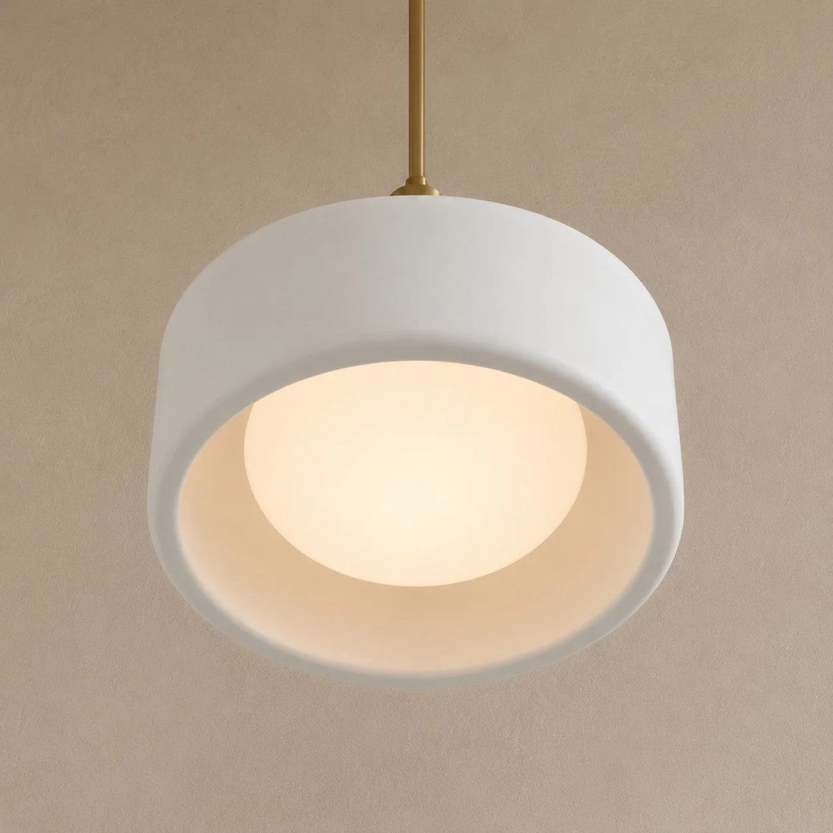 Pendant Lamp Porcelain Minimalist Ceiling Mount