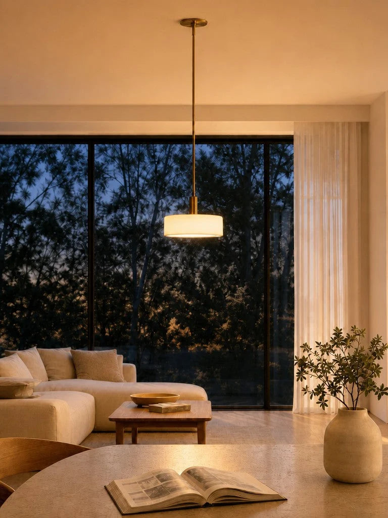 Pendant Lamp Porcelain Minimalist Ceiling Mount