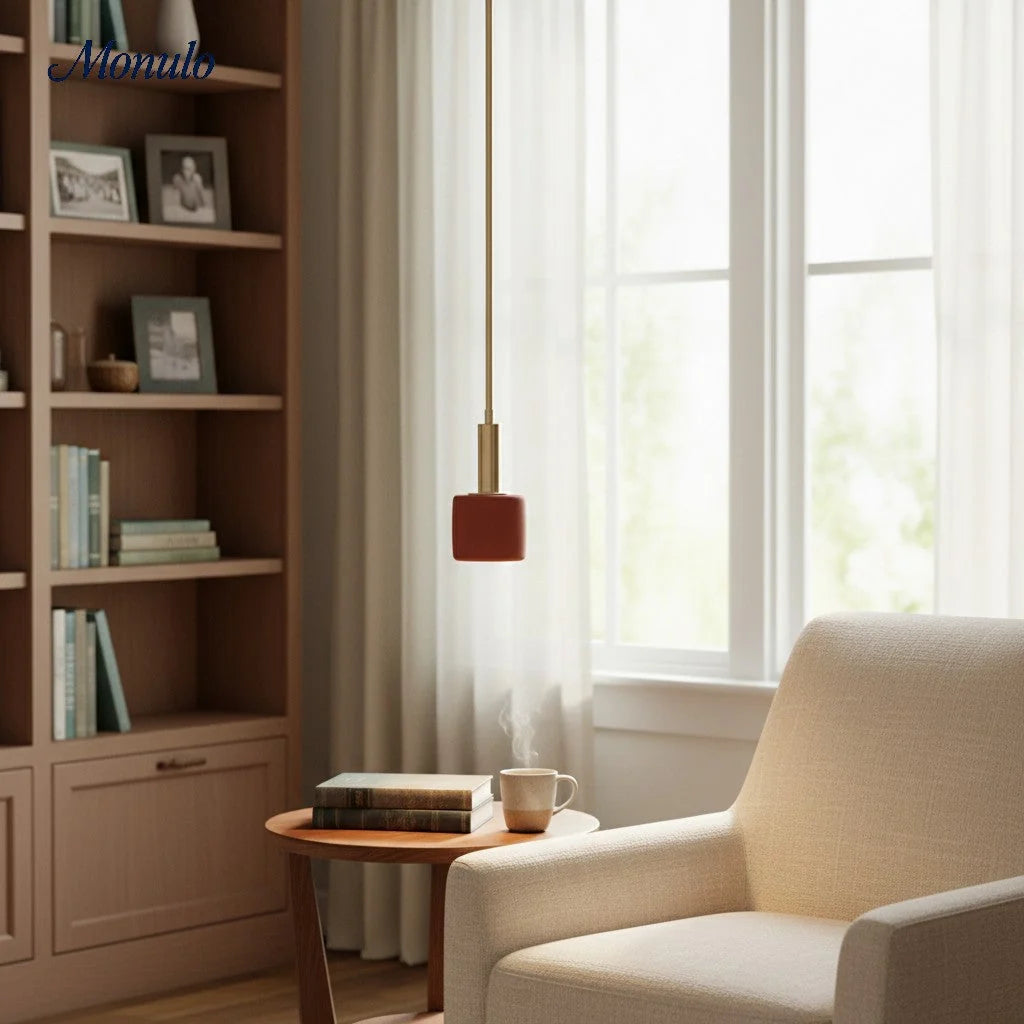 Pendant Lamp Porcelain Minimalist Ceiling Mount
