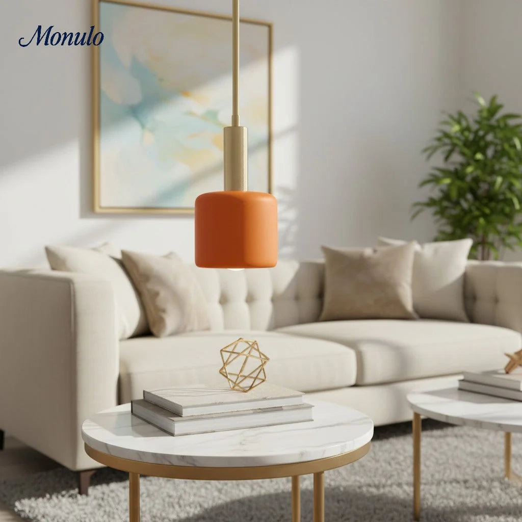Pendant Lamp Porcelain Minimalist Ceiling Mount