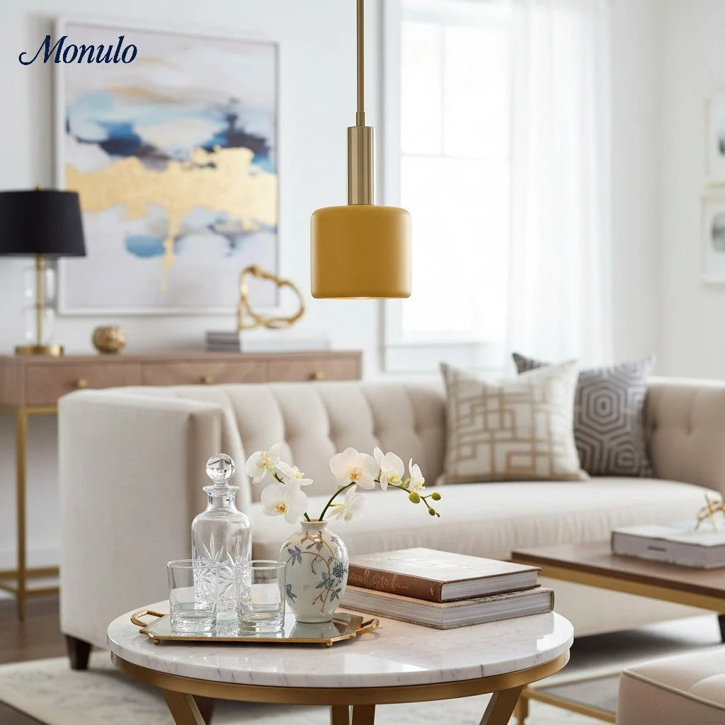 Pendant Lamp Porcelain Minimalist Ceiling Mount