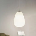 Pendant Lamp Ribbed Glass Scandinavian Design