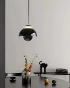 Pendant Lamp Round Matte Finish Soft Even Diffusion