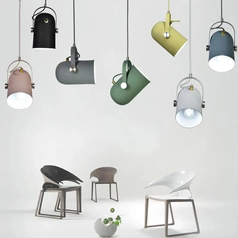 Pendant Lamp Scandinavian Adjustable Cable & LED Compatible