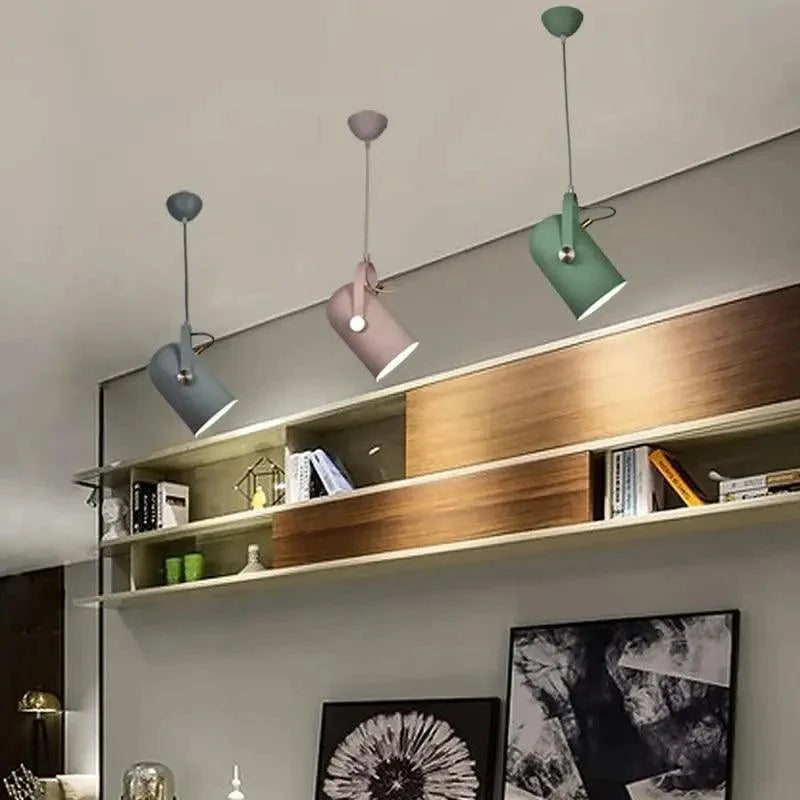 Pendant Lamp Scandinavian Adjustable Cable & LED Compatible