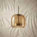 Pendant Lamp Scandinavian Glass Globe Adjustable Cable