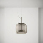 Pendant Lamp Scandinavian Glass Globe Adjustable Cable