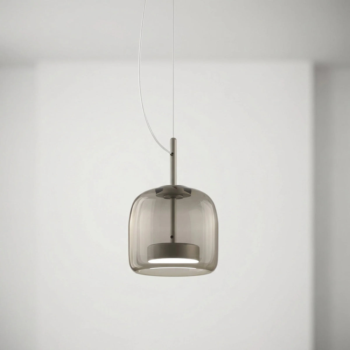 Pendant Lamp Scandinavian Glass Globe Adjustable Cable