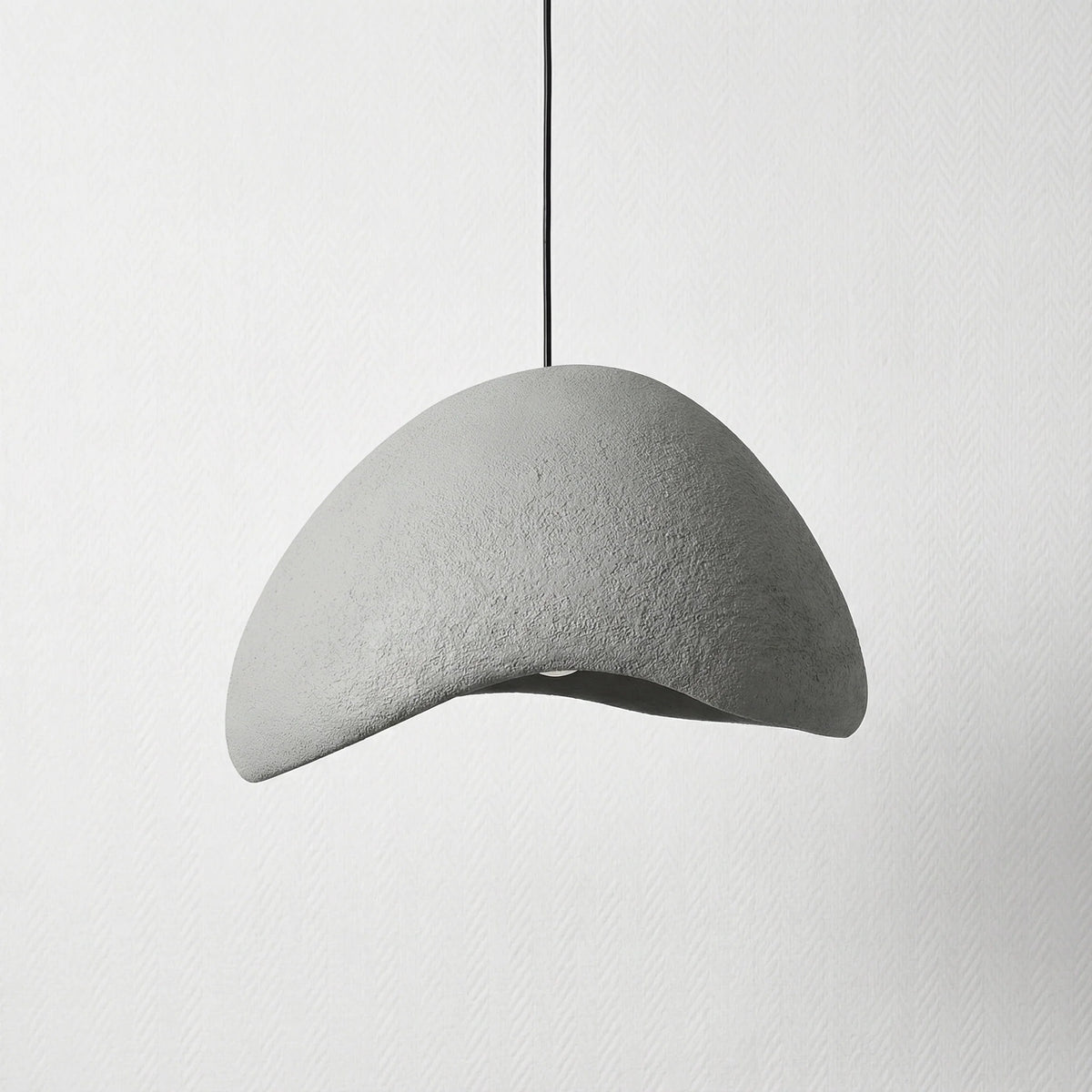 Pendant Lamp Scandinavian Minimalist Matte Stone-Effect Soft Downward Light