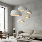 Pendant Lamp Scandinavian Minimalist Matte Stone-Effect Soft Downward Light