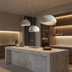 Pendant Lamp Scandinavian Minimalist Matte Stone-Effect Soft Downward Light