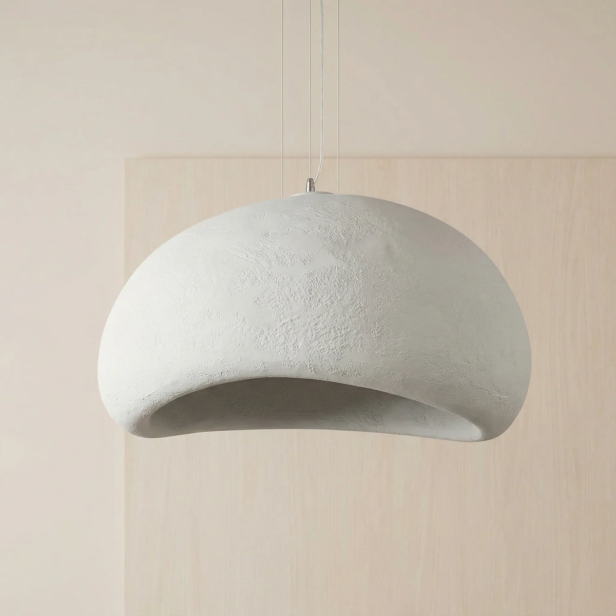 Pendant Lamp Scandinavian Minimalist Matte Stone-Effect Soft Downward Light