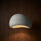 Pendant Lamp Scandinavian Minimalist Matte Stone-Effect Soft Downward Light