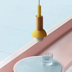 Pendant Lamp Scandinavian Wood & Metal E26 Compatible
