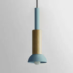 Pendant Lamp Scandinavian Wood & Metal E26 Compatible