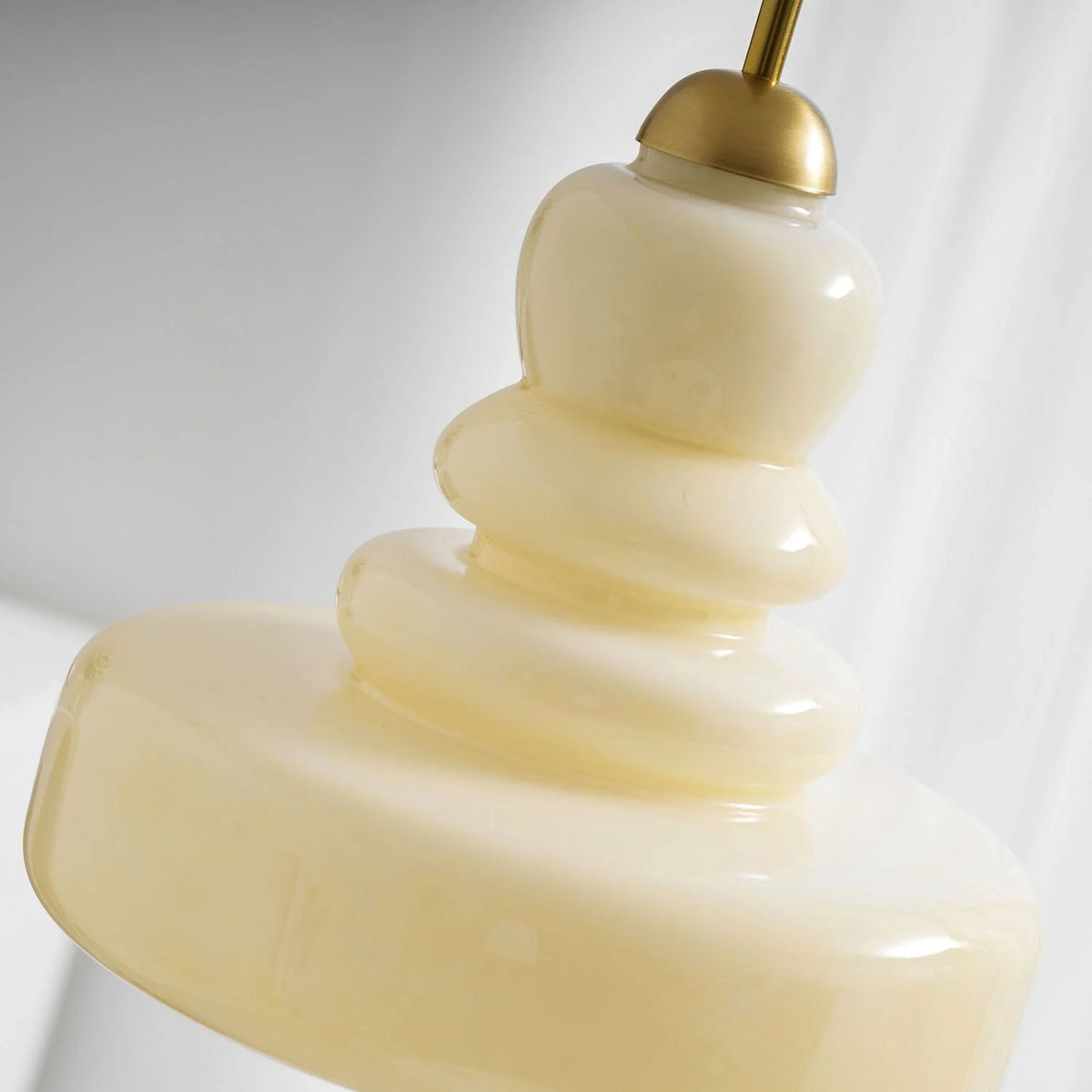 Pendant Lamp Schoolhouse Glass Shade Adjustable Cord