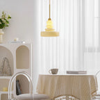 Pendant Lamp Schoolhouse Glass Shade Adjustable Cord