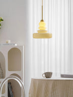 Pendant Lamp Schoolhouse Glass Shade Adjustable Cord