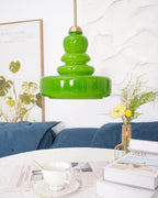 Pendant Lamp Schoolhouse Glass Shade Adjustable Cord