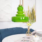 Pendant Lamp Schoolhouse Glass Shade Adjustable Cord