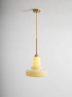 Pendant Lamp Schoolhouse Glass Shade Adjustable Cord