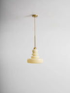 Pendant Lamp Schoolhouse Glass Shade Adjustable Cord