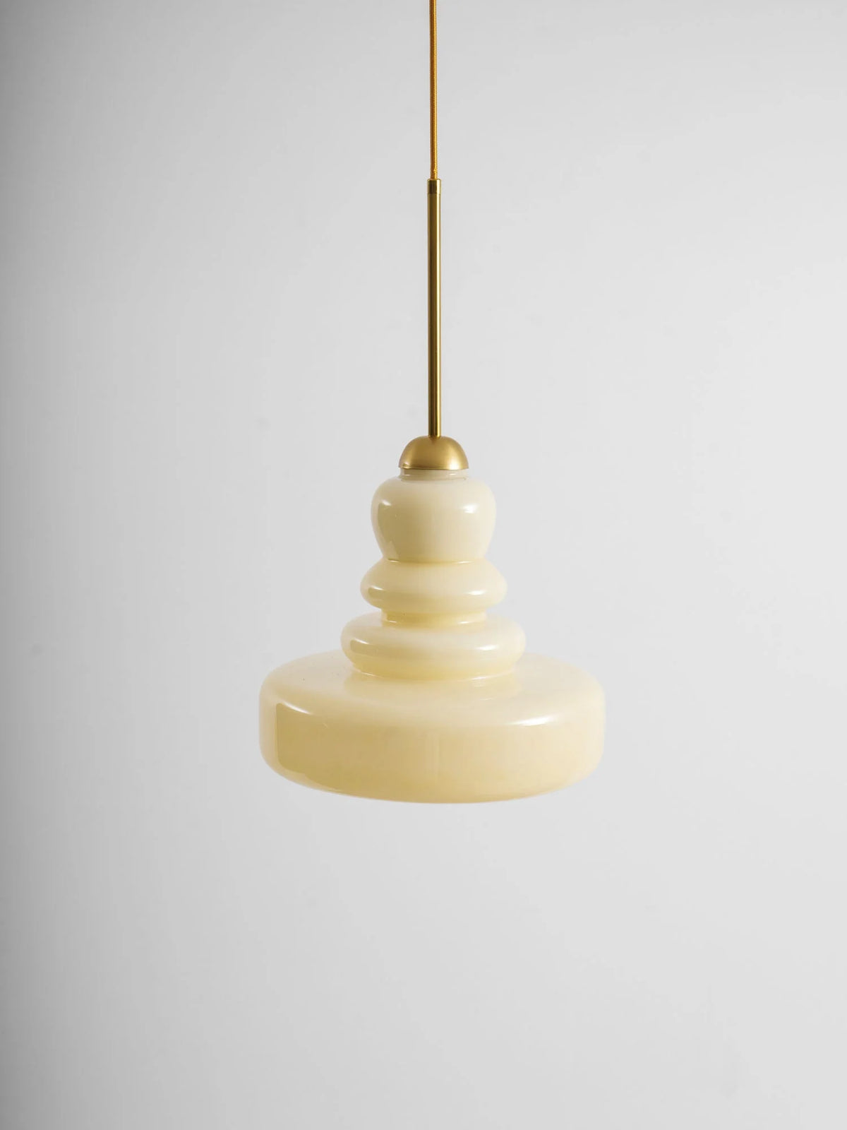 Pendant Lamp Schoolhouse Glass Shade Adjustable Cord