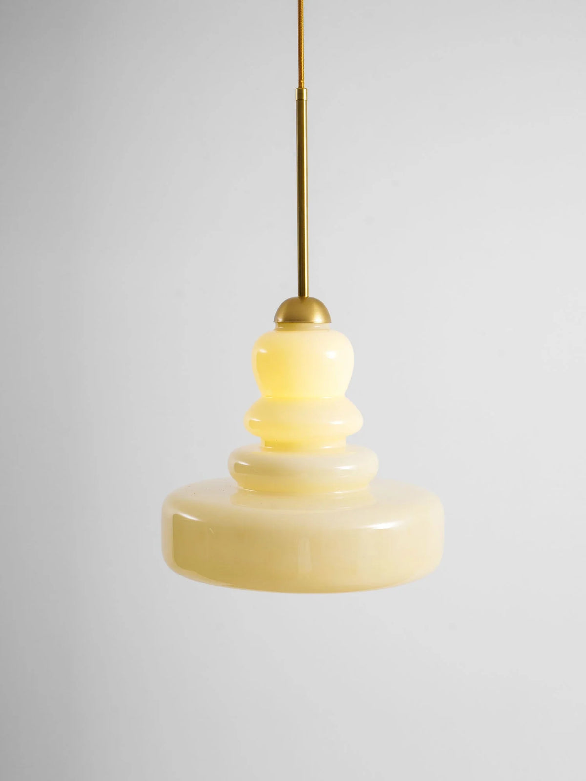 Pendant Lamp Schoolhouse Glass Shade Adjustable Cord