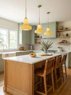 Pendant Lamp Schoolhouse Glass Shade Adjustable Cord