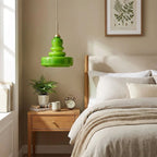 Pendant Lamp Schoolhouse Glass Shade Adjustable Cord