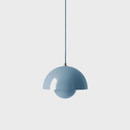 Pendant Lamp Semi-Circular Metal Adjustable Cord E27 Socket