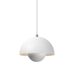 Pendant Lamp Semi-Circular Metal Adjustable Cord E27 Socket