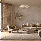 Pendant Lamp Silk Shade Warm Diffused Light 30 cm