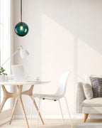 Pendant Lamp Textured Glass Globe & Adjustable Cable