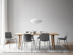 Pendant Lamp Translucent Steel Wireframe Soft Ambient Light