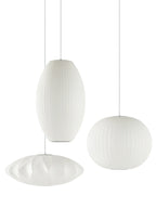 Pendant Lamp Translucent Steel Wireframe Soft Ambient Light