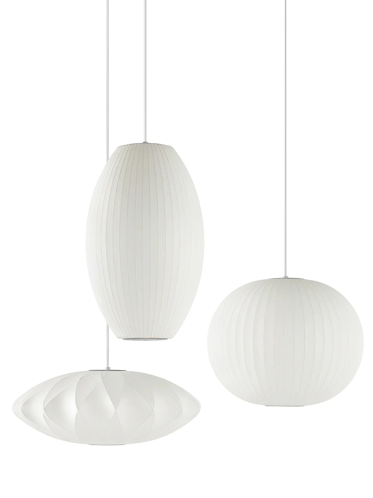 Pendant Lamp Translucent Steel Wireframe Soft Ambient Light