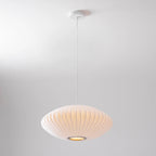 Pendant Lamp Translucent Steel Wireframe Soft Ambient Light