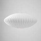 Pendant Lamp Translucent Steel Wireframe Soft Ambient Light