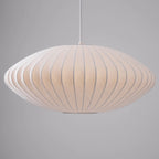 Pendant Lamp Translucent Steel Wireframe Soft Ambient Light