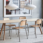 Pendant Lamp Translucent Steel Wireframe Soft Ambient Light