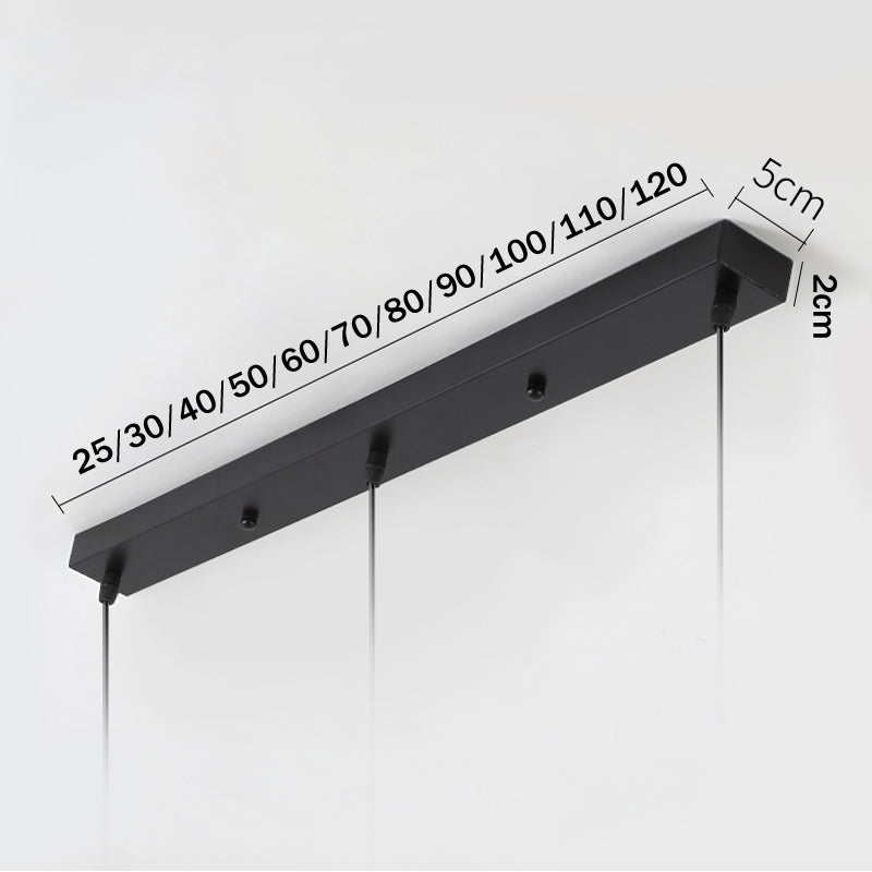 Pendant Light Canopy Customizable Iron Multi-Hole