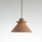 Pendant Light Concrete Shade & Wood Fixture E26/E27 Socket