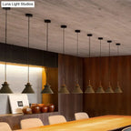 Pendant Light Concrete Shade & Wood Fixture E26/E27 Socket