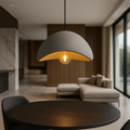 Pendant Light Dimmable Adjustable Height Glass & Metal
