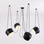 Pendant Light Drum Shade Iron & Aluminum